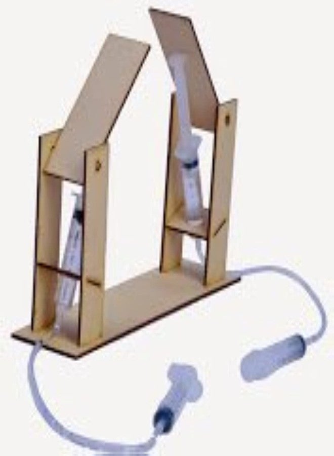 THE CURIOUS BRAIN Pascals Law Do It Yourself Science Activity Kit Hydraulic Bridge Projects (Multicolour) - Image 2
